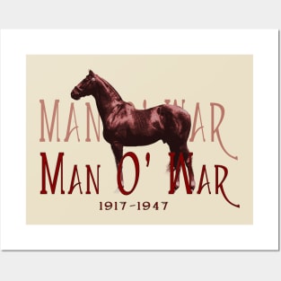 Man O' War - Famous Racehorse Posters and Art